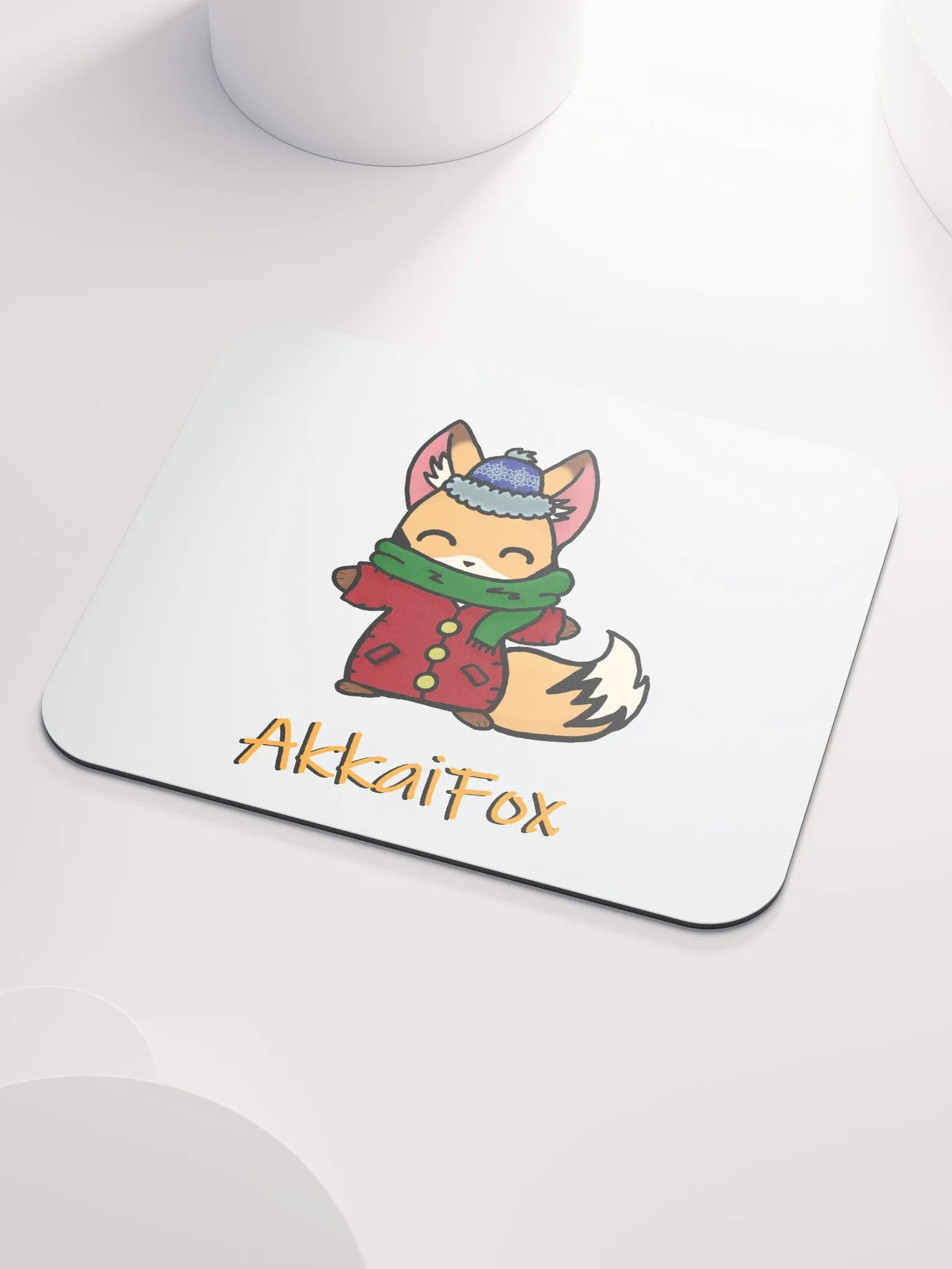 Fox Winter Mouse Pad product image (3)