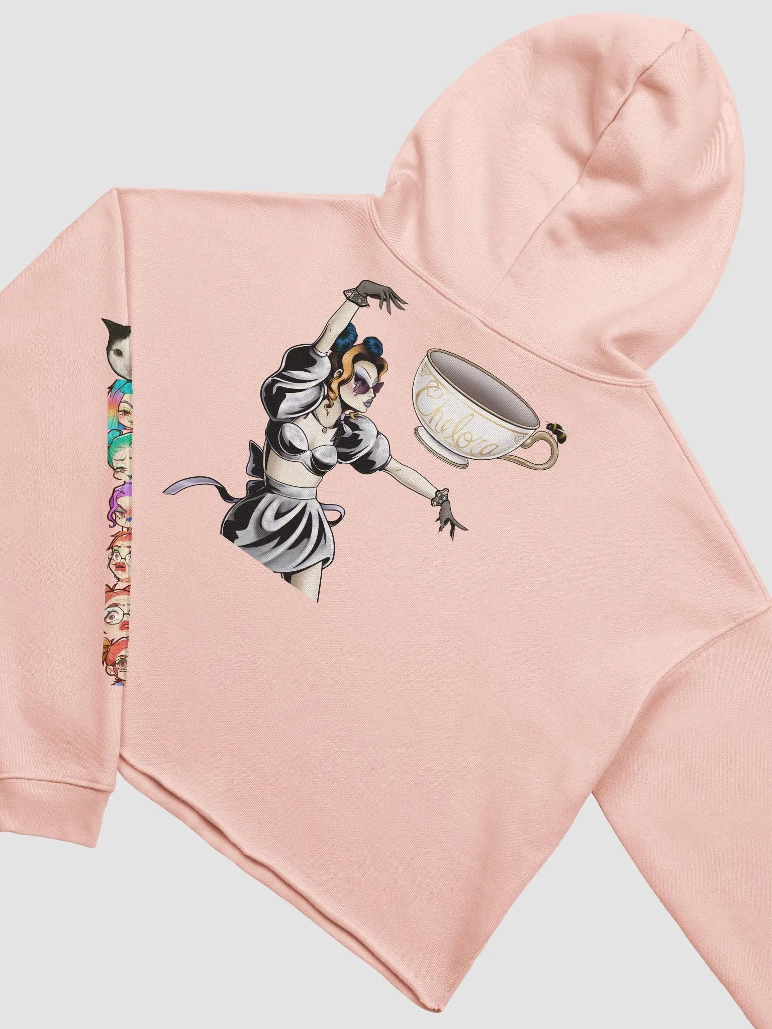 Chelora Crop Hoodie - IncLOLA'd product image (4)