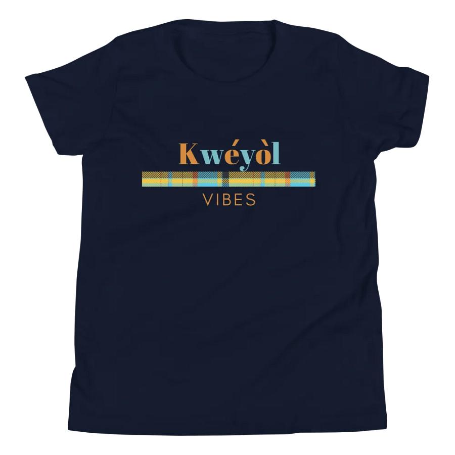 Kwéyòl VIBES Youth T-Shirt product image (1)