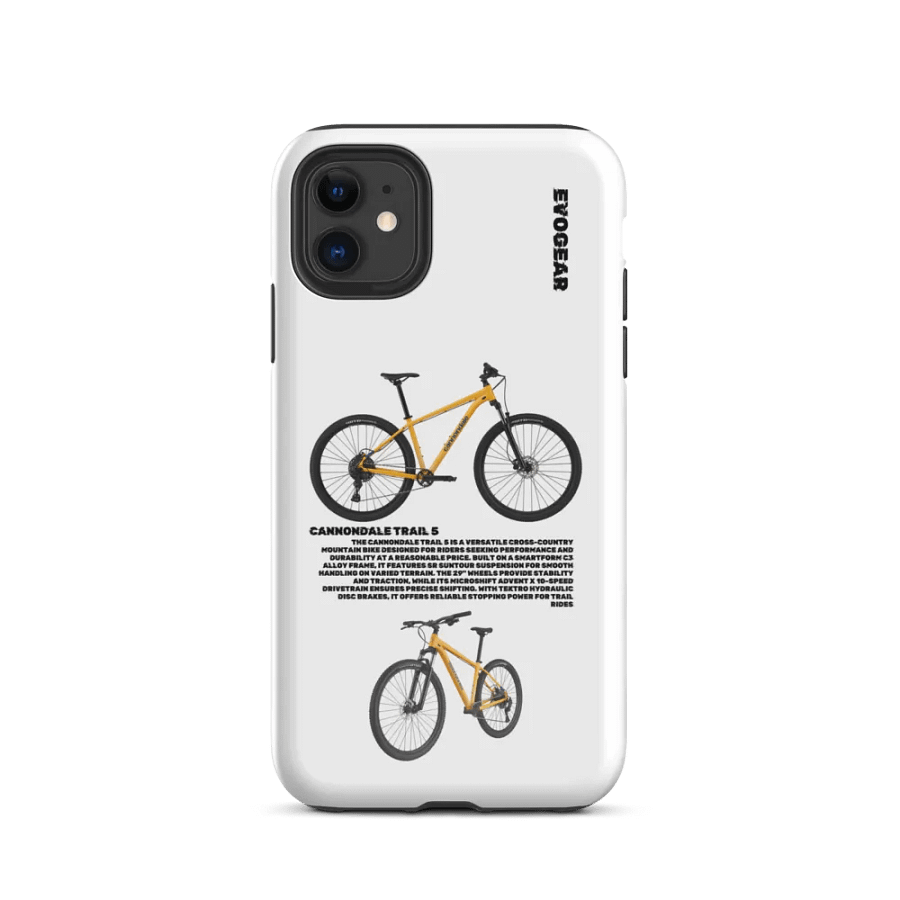 White Cannondale Trail 5 iPhone Case product image (47)