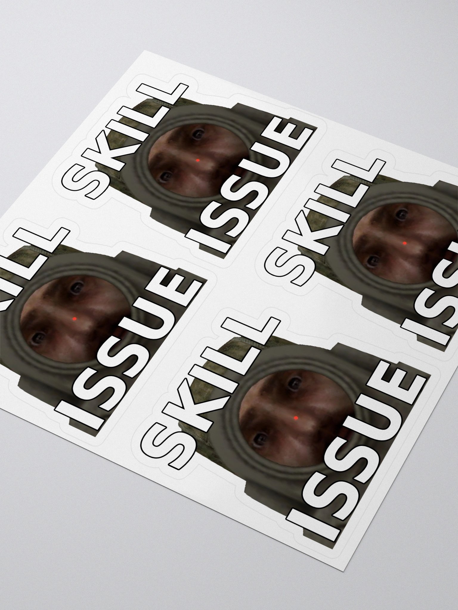 Skill Issue Sticker Sheet product image (3)