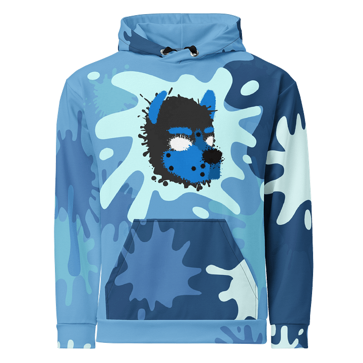 Chaos Splatter Hoodie - Blue product image (2)