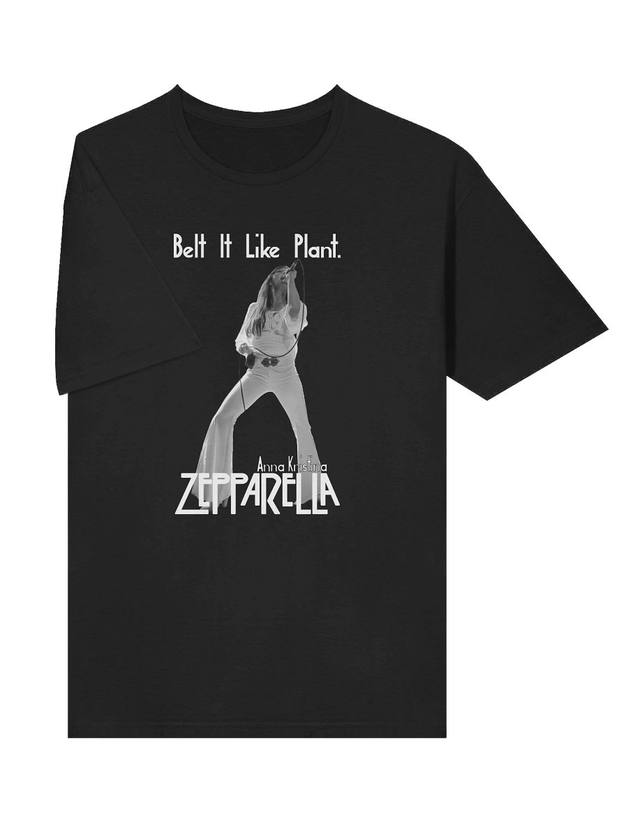Belt It Like Plant - Anna Kristina Tee - Black and White Design product image (10)