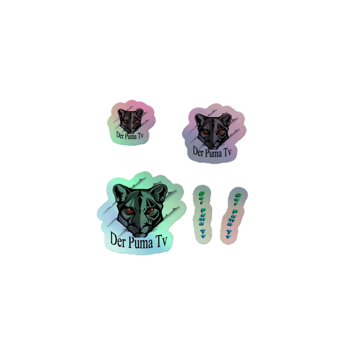 Der Puma Tv Holographic Sticker product image (1)