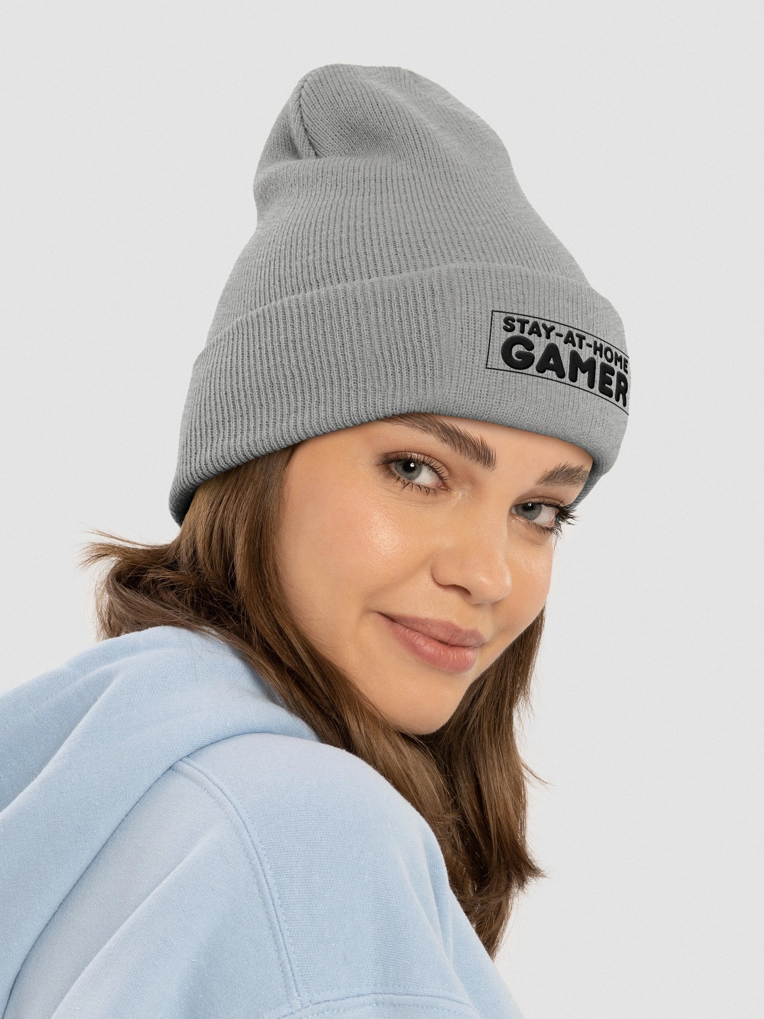 STAY-AT-HOME GAMER (Light Mode) - Beanie product image (10)