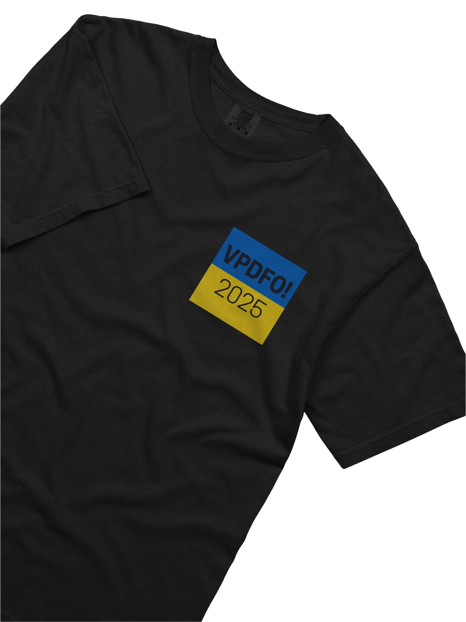 Ukraine flag VPDFO 2025 premium tee product image (5)