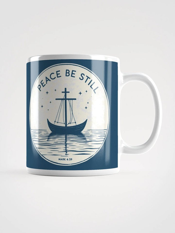 Peace Be Still Christian Mug | Mark 4:39 product image (1)