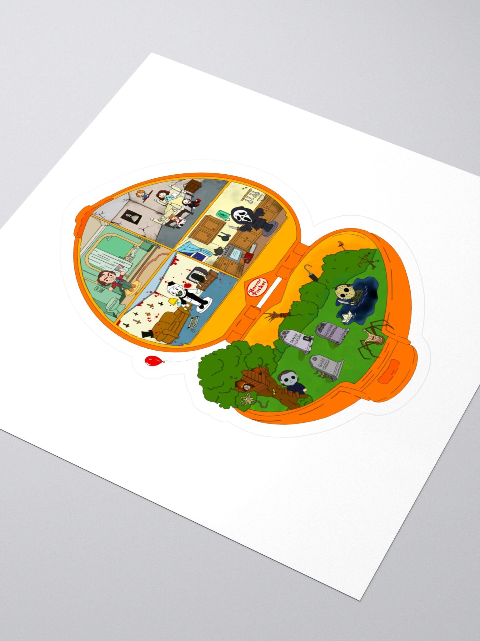 horror pocket sticker product image (3)