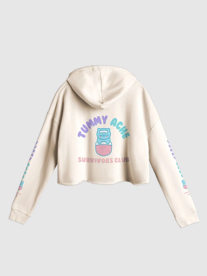 Tummy Ache Survivors Club Crop Hoodie product image (11)