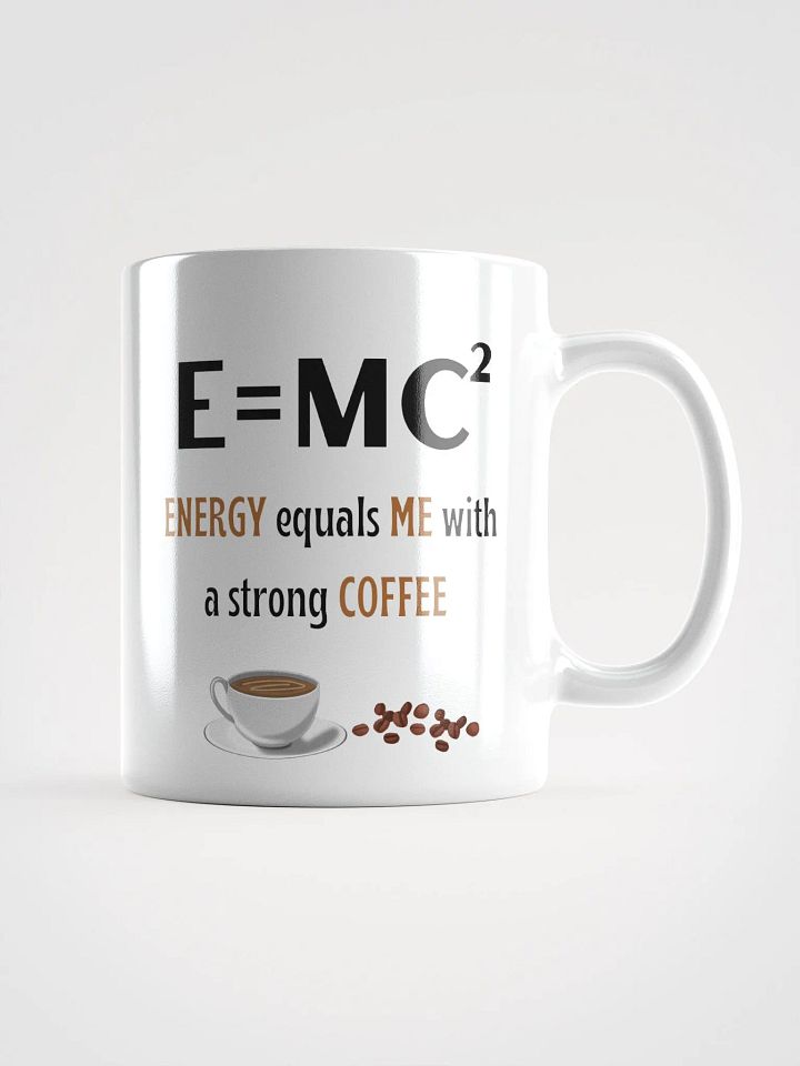 E=MC² Coffee Mug – The Ultimate Caffeine Equation product image (1)