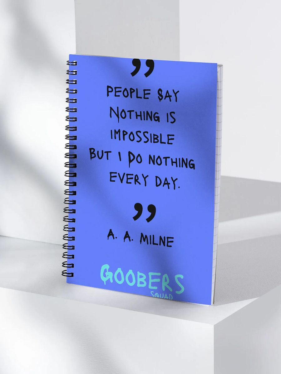 GOOBERS Squad Notebook product image (4)