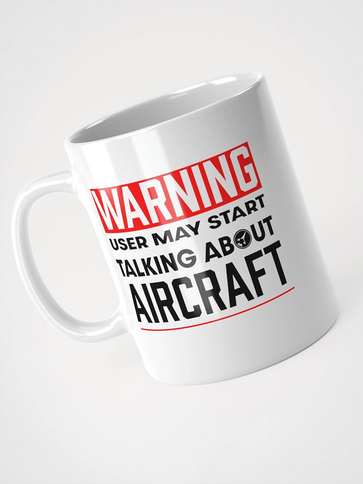 Aircraft Warning Mug product image (1)