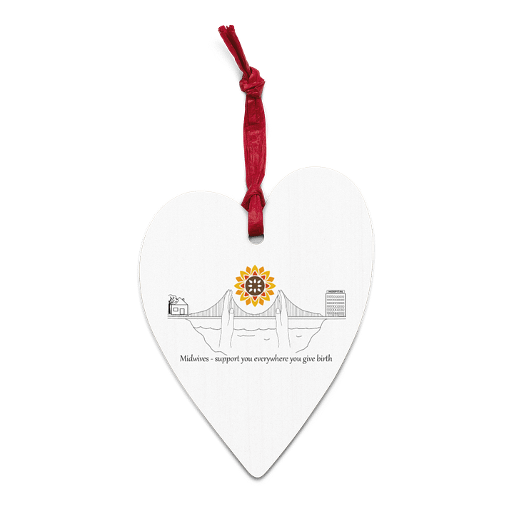 Midwifery Today Heart Ornament product image (1)