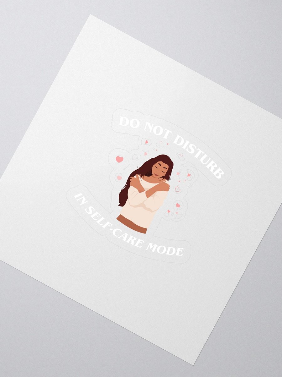 Do Not Disturb: Self-Care Mode Sticker product image (2)