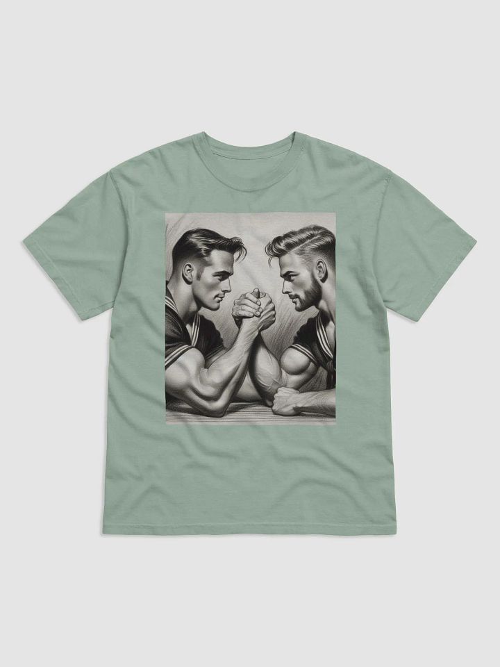 Heavyweight T Shirt. Come and Get It Sailors Gay Pride Graphic Design product image (1)