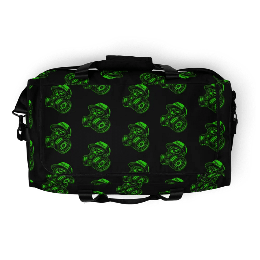 Norsk Pulverlakk Biohazard Chic All-Over Duffle Bag grønn product image (8)