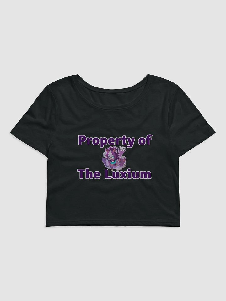 Property of the Luxium Crop Tee product image (1)