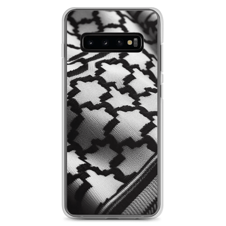 Monochrome Maze Samsung® Case | AI Design FREE PALESTINA product image (2)