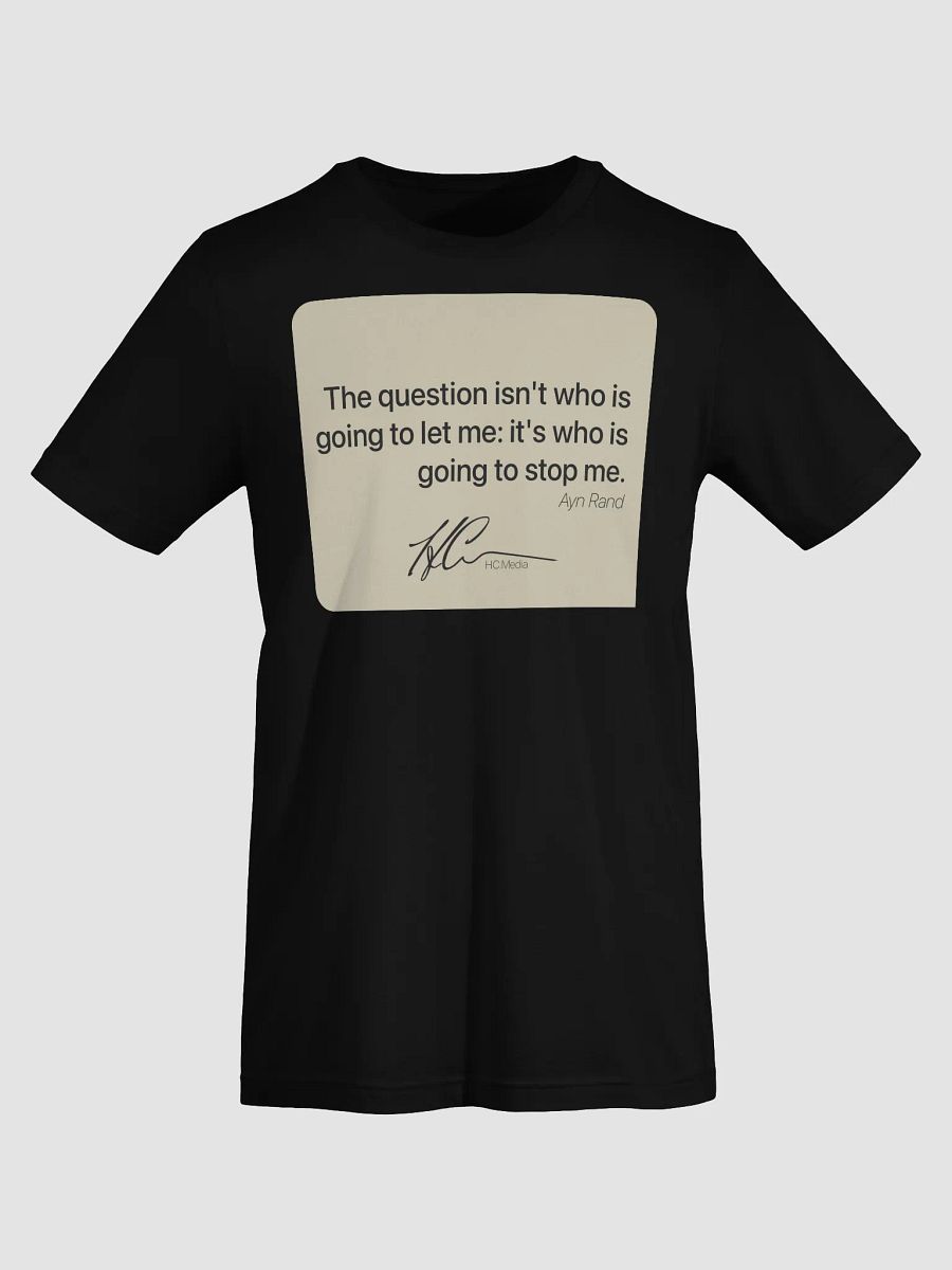 Ayn Rand Q1 - T-Shirt Beige product image (7)