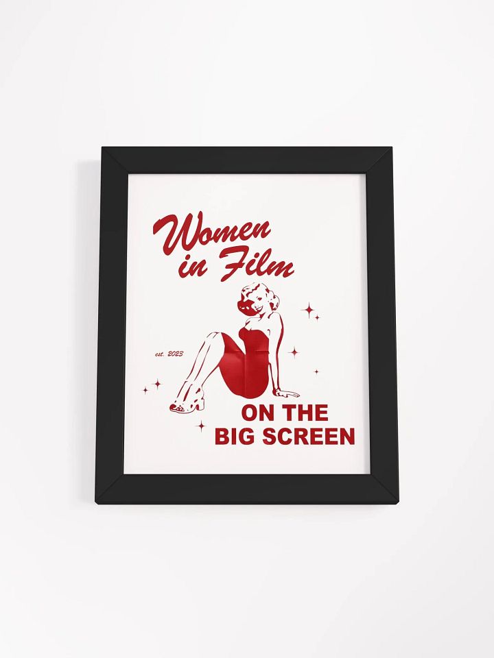 WIFS on the Big Screen Framed Poster product image (12)