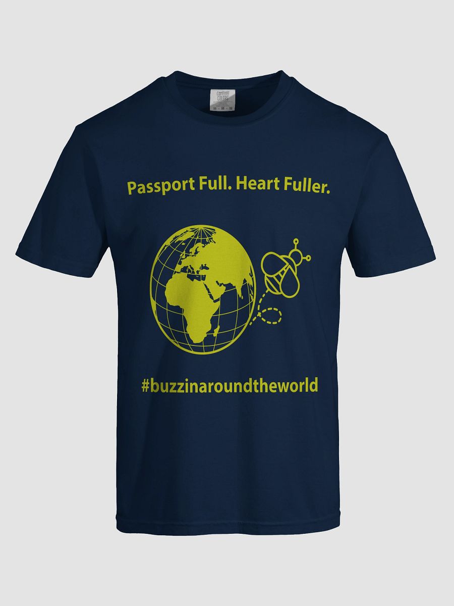 Passport Full. Heart Fuller. - T-Shirt - Classic Colors product image (55)
