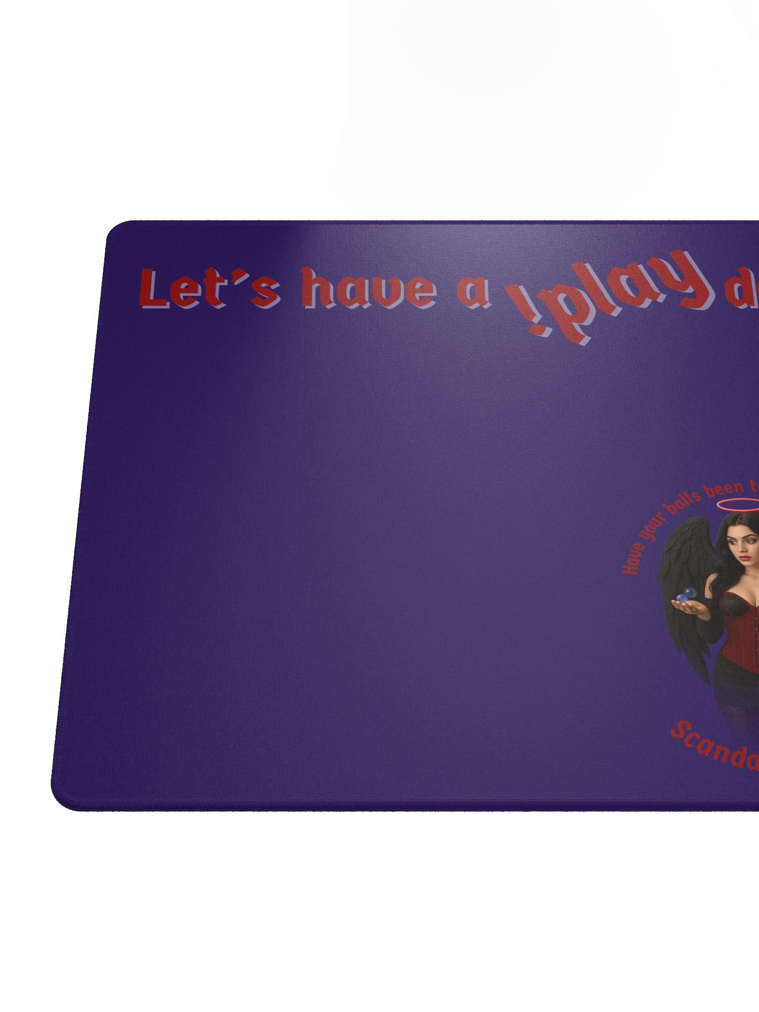 Scandalous Angel Gaming Mouse Pad product image (6)