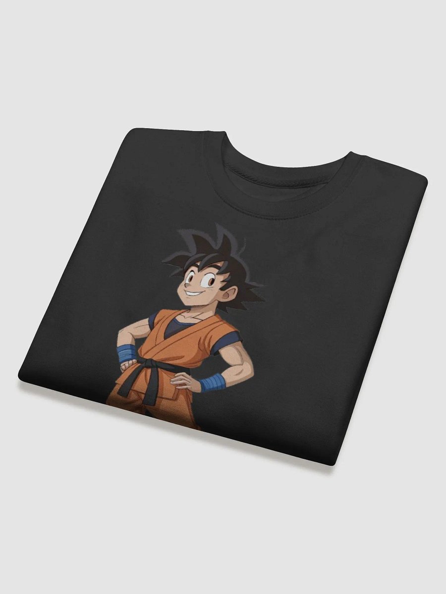 Spiky Black Hair Martial Arts Sweatshirt product image (4)