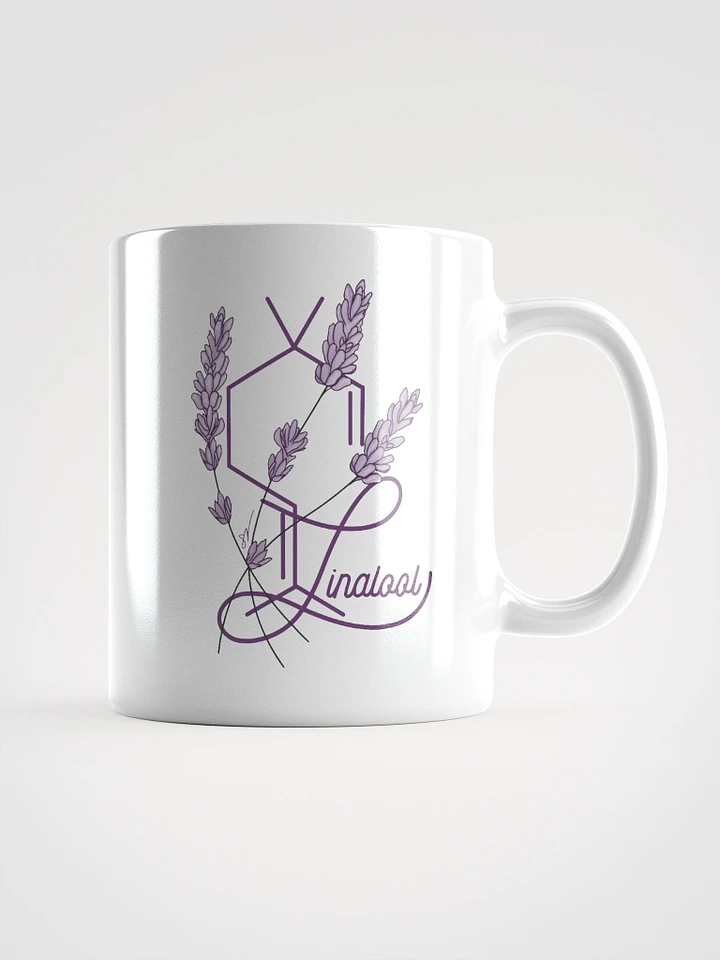 Lavender Linalool Watercolor Ceramic Mug product image (1)