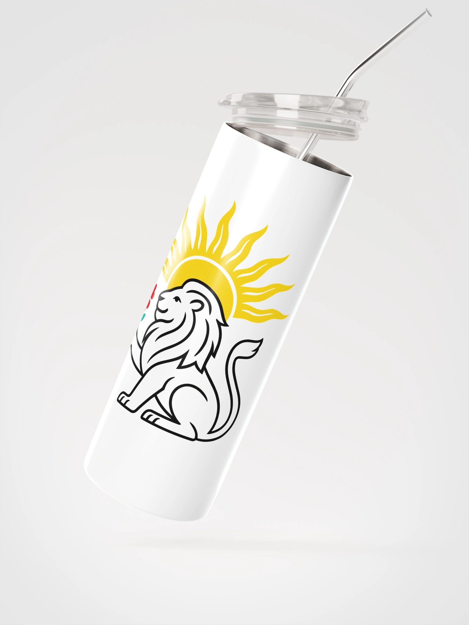 Lion Tumbler (White/Black) - MWC product image (2)