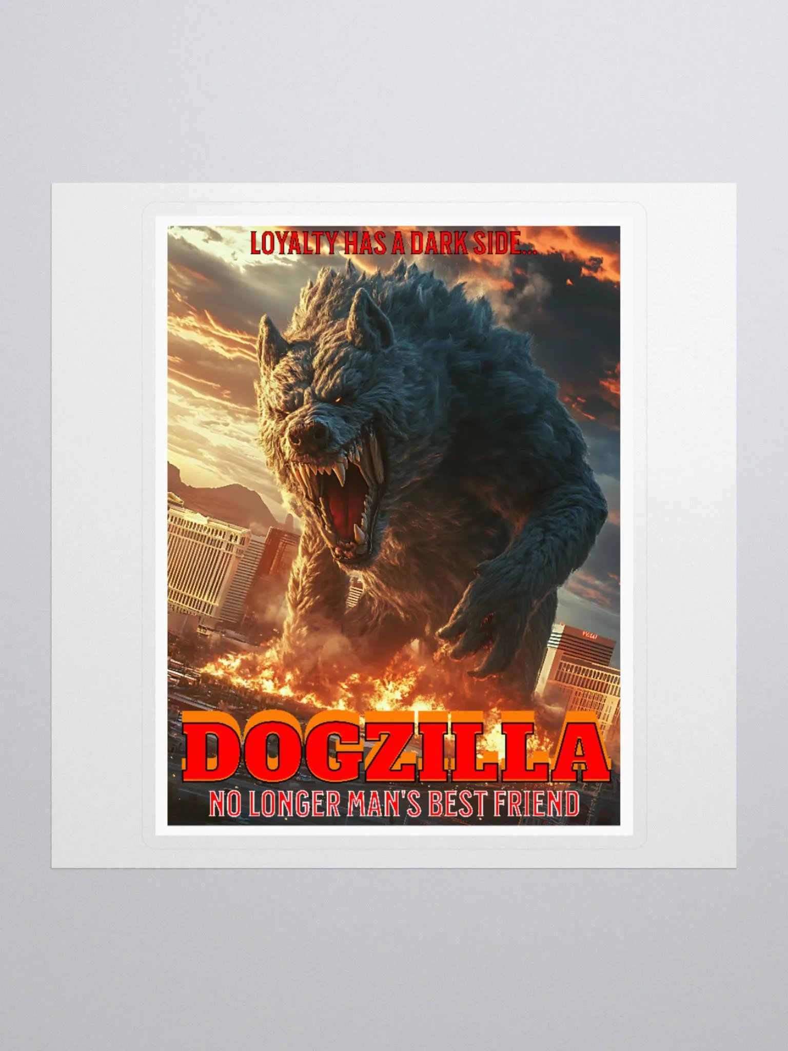 Dogzilla Sticker product image (1)