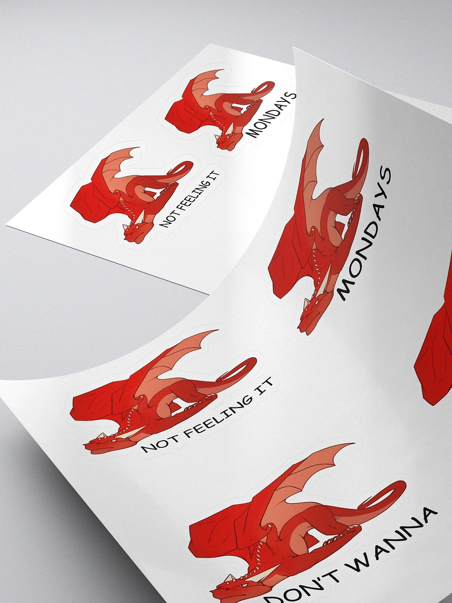 Grumpy Dragon Sticker Pack product image (4)