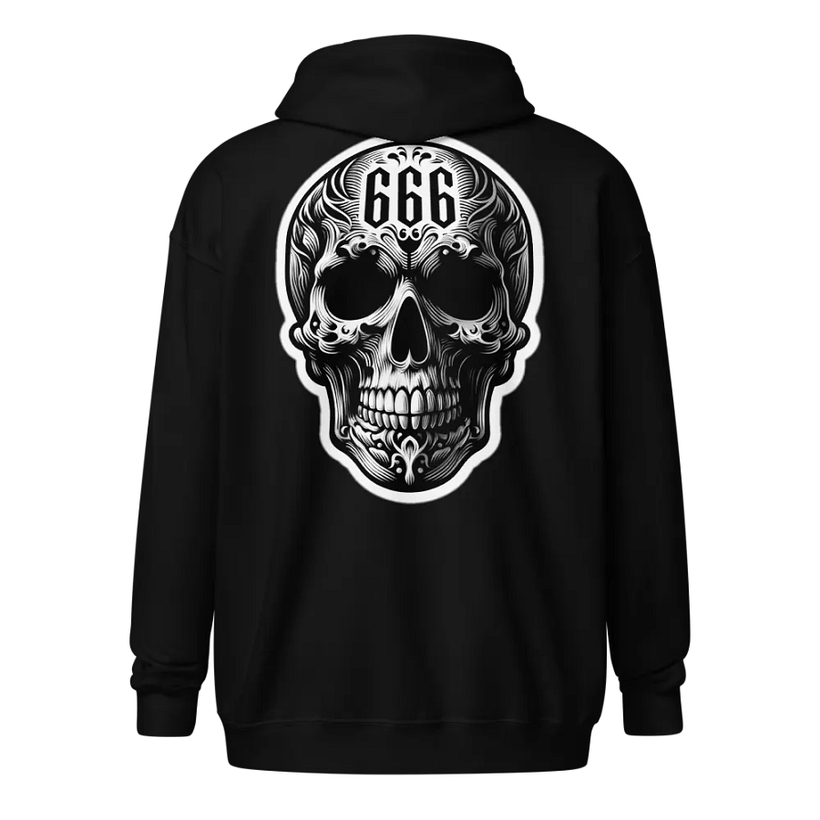 Elder Emos 666 Zip Hoodie (Unisex) product image (3)