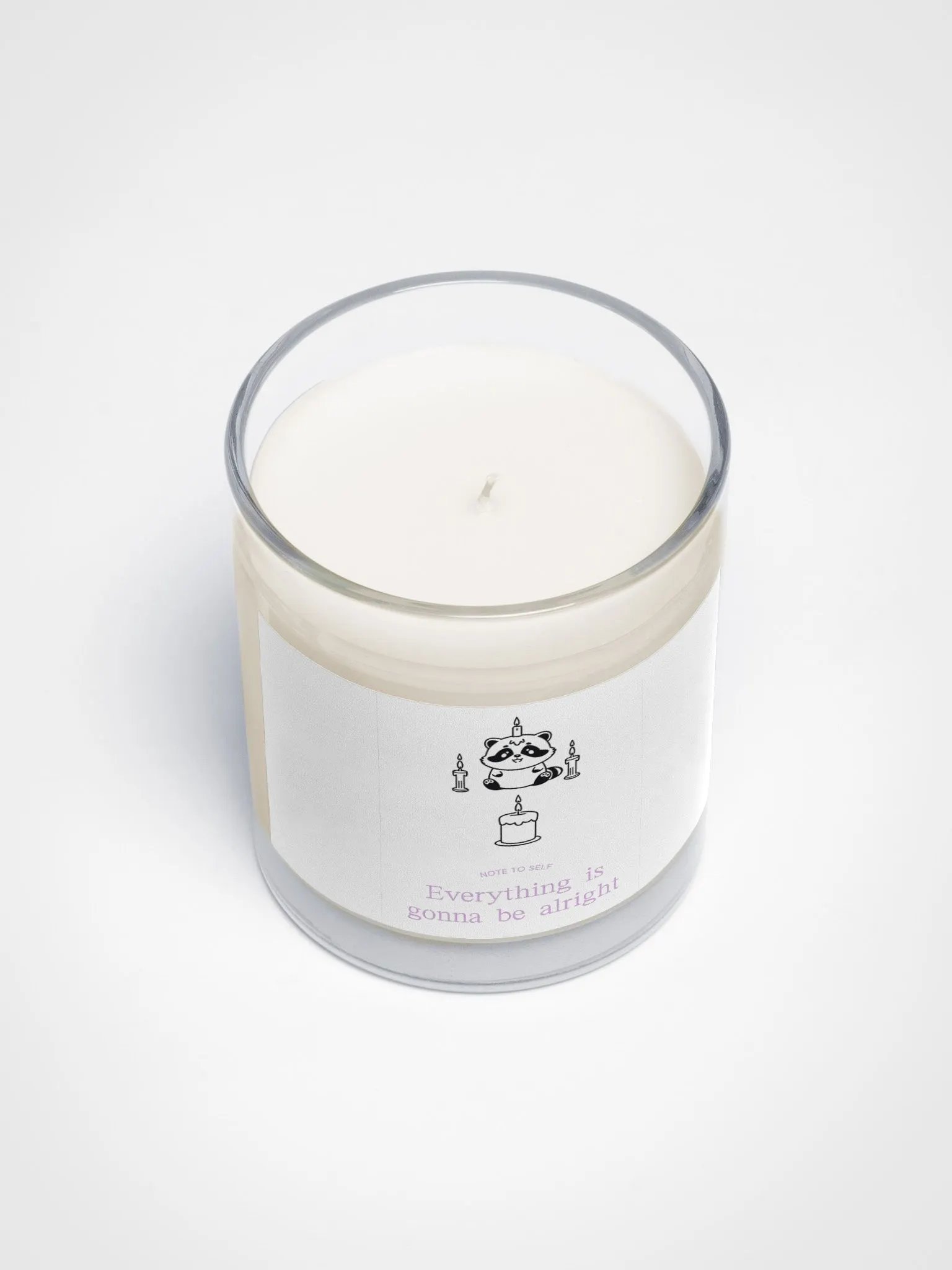 Raccoon's Comforting Glow Soy Wax Candle product image (3)