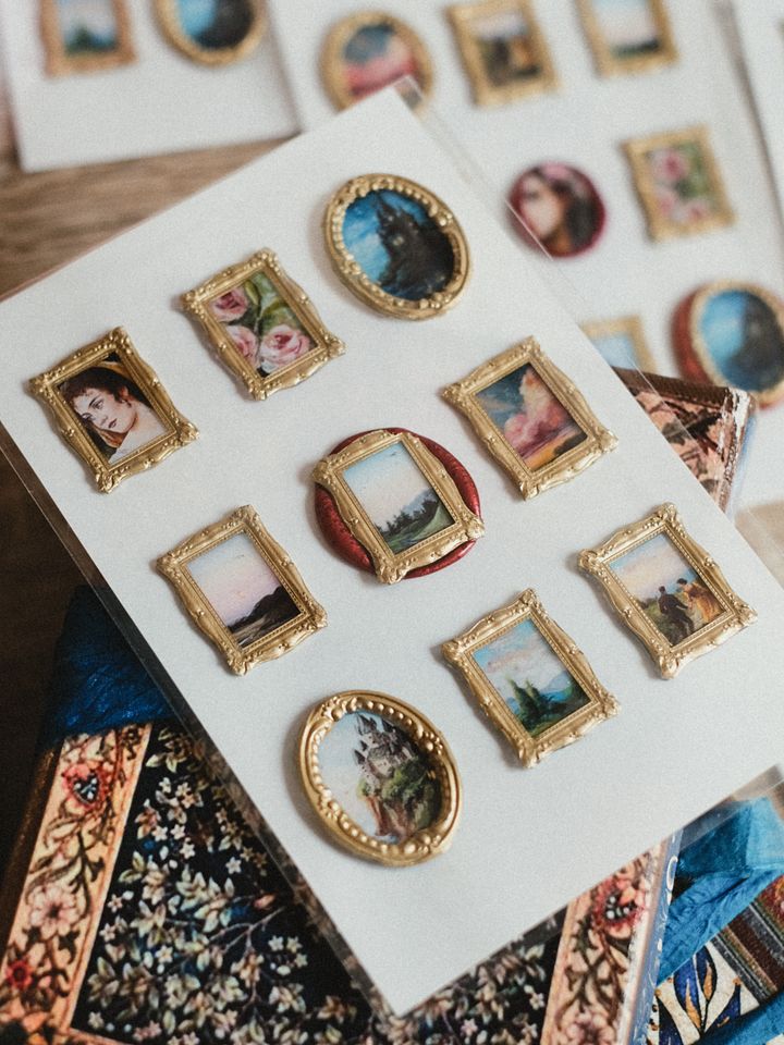 Handmade Sticker Gallery Sheet- Pack of 9 product image (1)