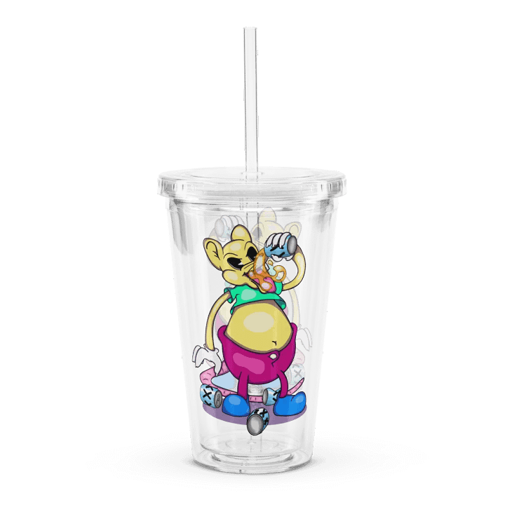 Drunk Rat Plastic Tumbler product image (1)