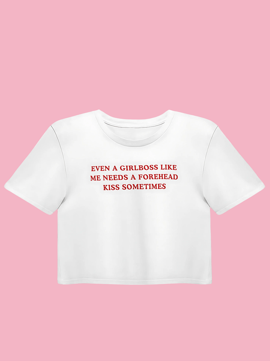 Forehead Kiss Women's Crop Top product image (1)