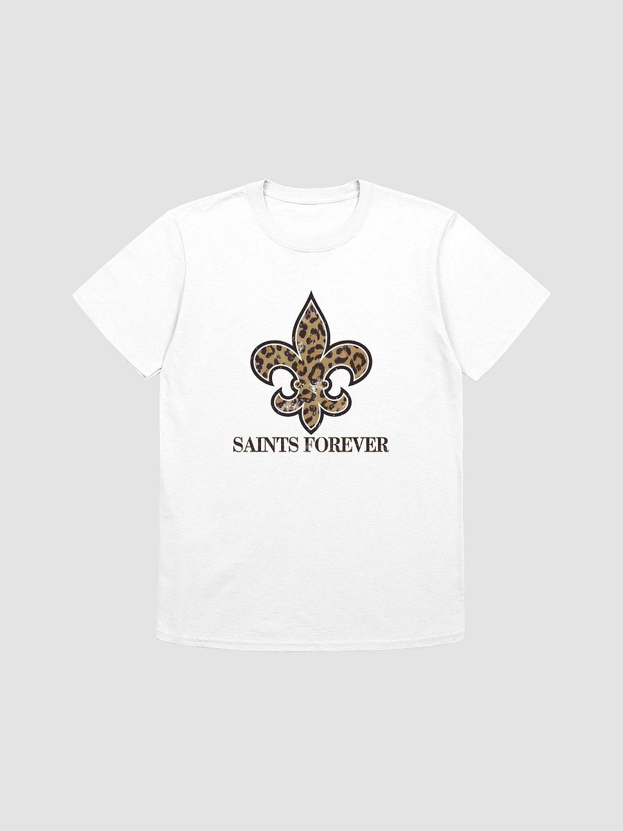 Leopard Fleur-de-lis Saints Forever T-Shirt product image (4)