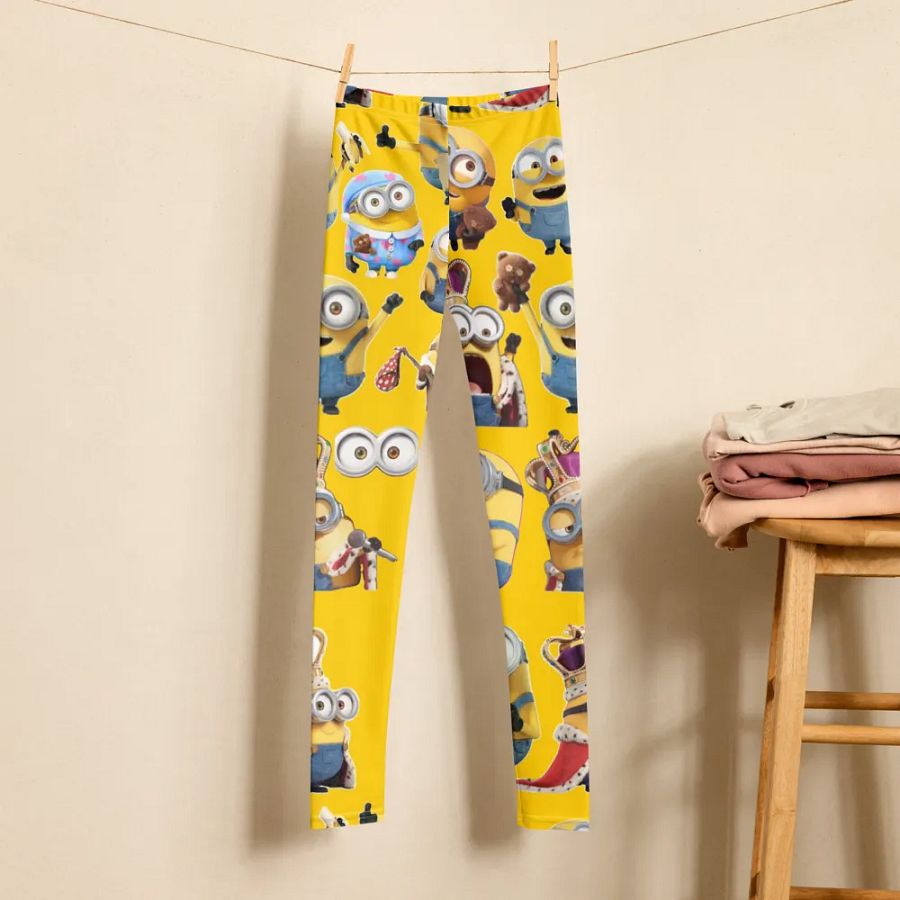 Kids Leggings – Minions Print for Playful & Fun Style product image (6)