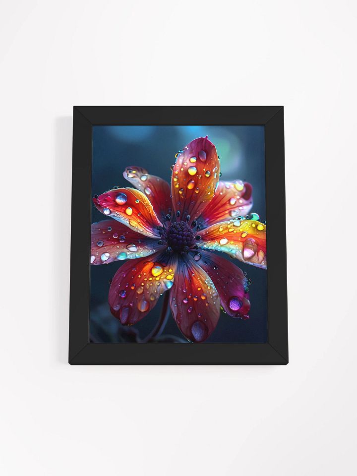 Dew-Kissed Blooms Framed Poster product image (2)