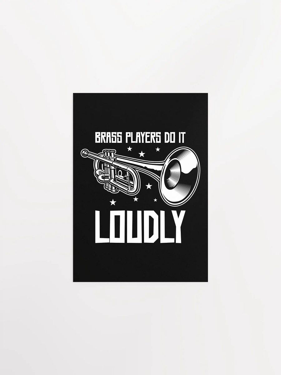 Brass Players Do It Loudly: A Poster for Music Lovers product image (4)