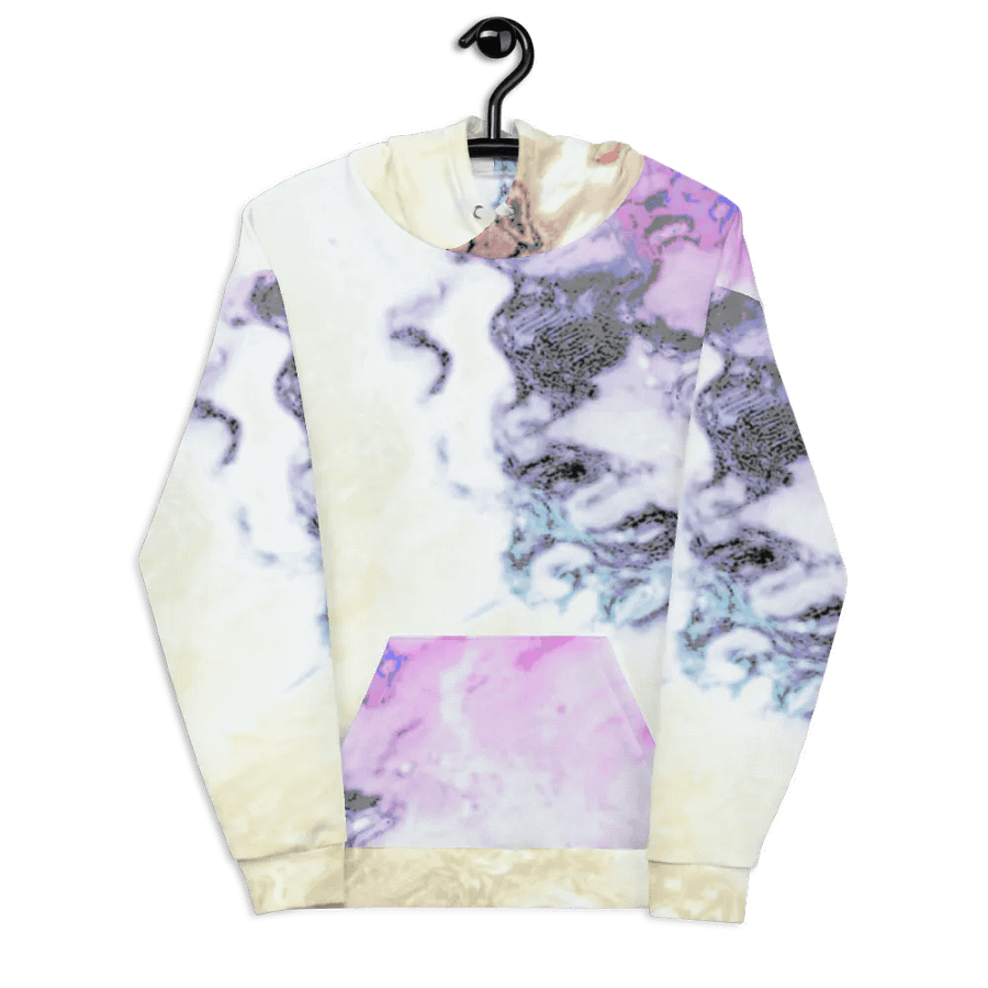 Pastel Abstract Unisex Pull On Hoodie product image (7)