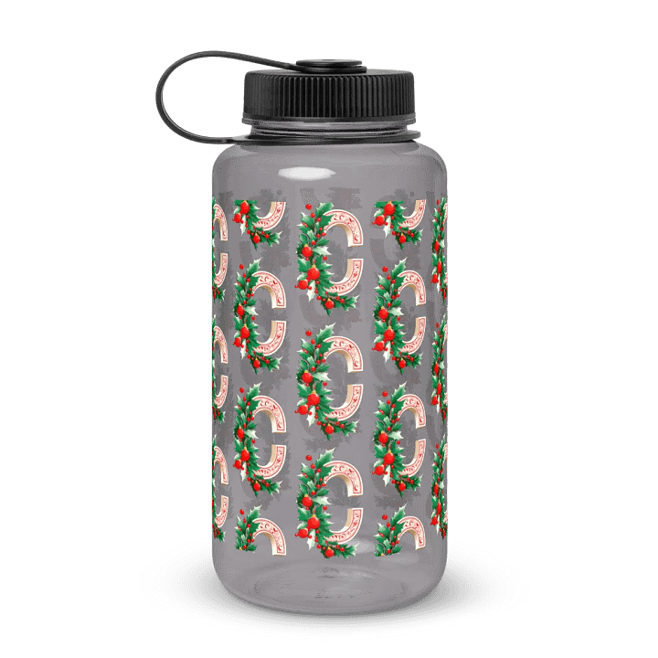 Christmas Monogram Letter C(7) Water Bottle product image (1)