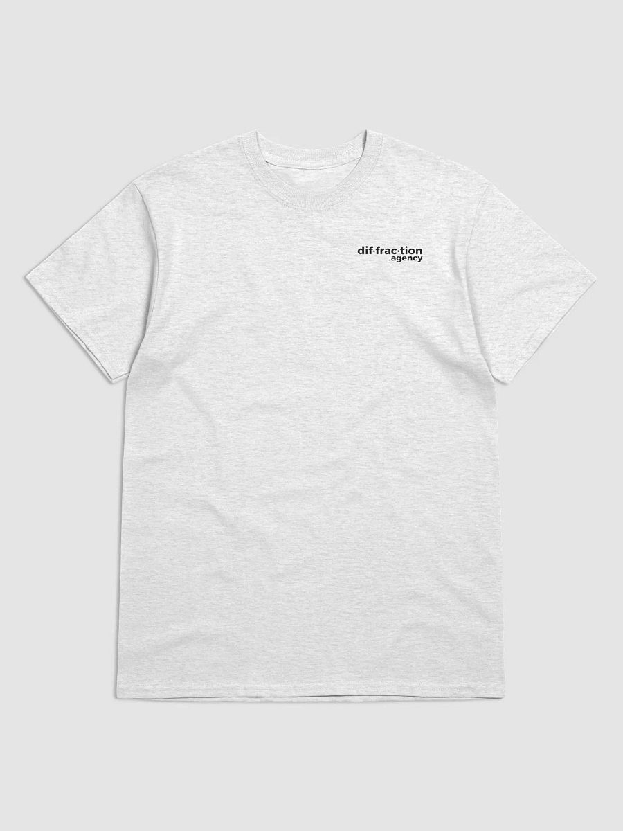 Diffraction Logo Tee - Light w/ Dark Logo product image (1)