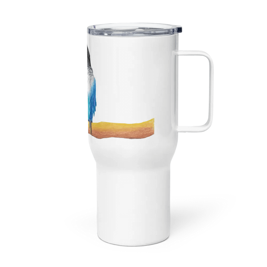 Lovebirds Drawing Travel Cup product image (3)