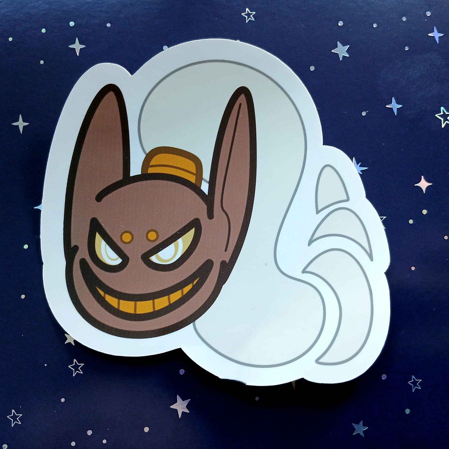 "Grin" sticker product image (1)