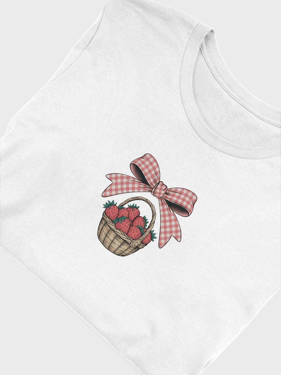 Strawberry Delight Checkered T-Shirt product image (56)