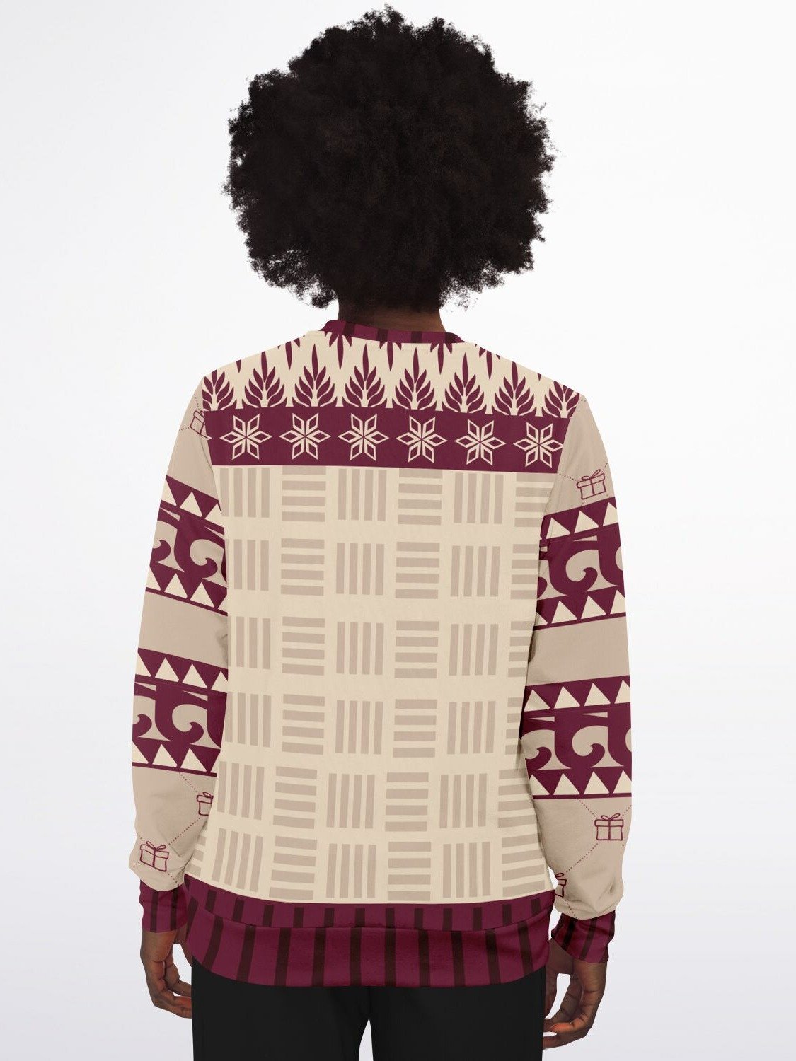 "I Do It for the Ho's" Naughty Christmas Sweatshirt | Funny Santa Graphic Holiday Sweater | Adult Humor Xmas Outfit product image (8)