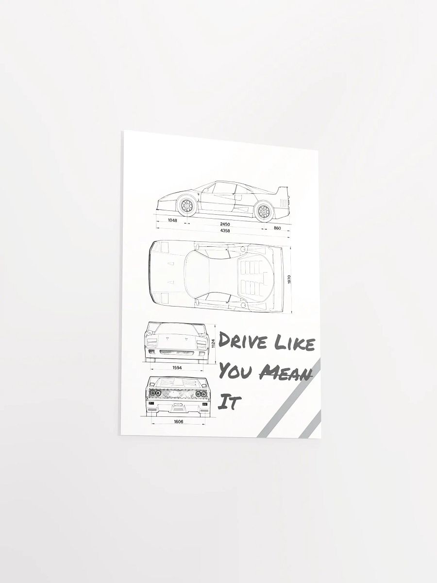 Vintage Sports car poster product image (5)