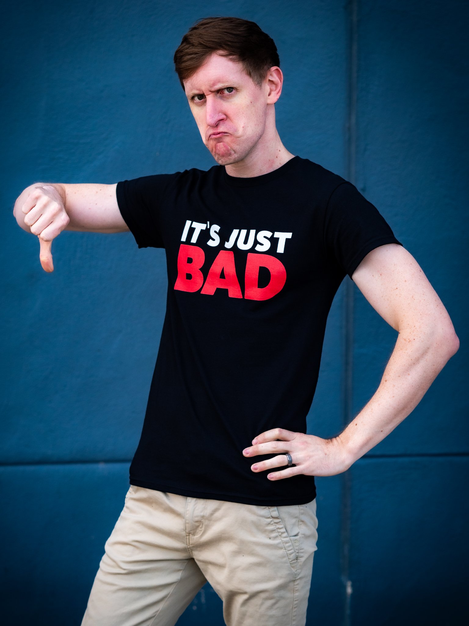 It's Just Bad Slogan T-Shirt product image (1)