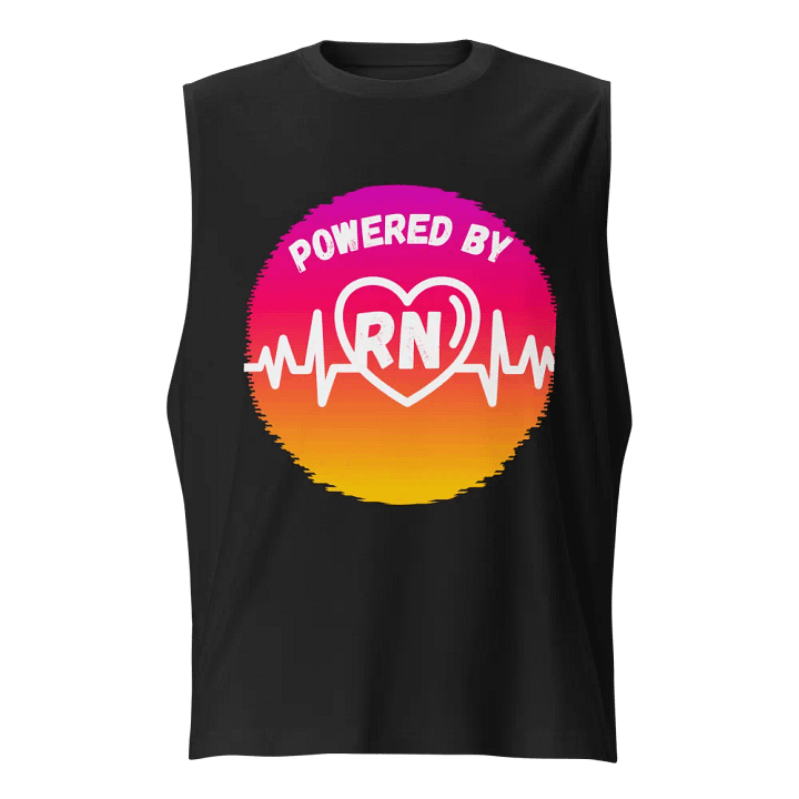 RN Heartbeat Gradient Muscle Tank product image (1)